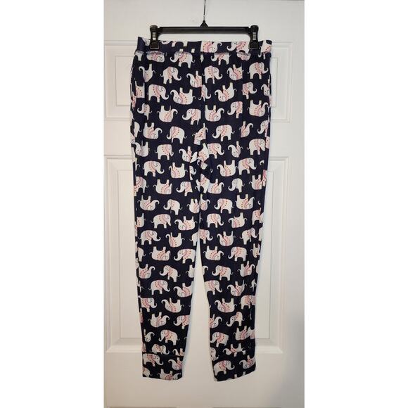Pajama Bottoms Pj Couture women’s Size L Elephant Print Soft - Picture 2 of 7
